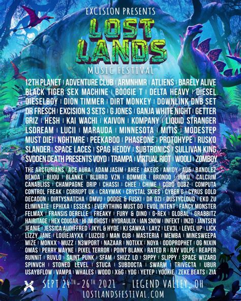 Excision Reveals Lineup For Lost Lands Edm Identity