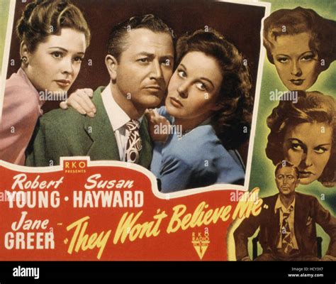 They Wont Believe Me Jane Greer Robert Young Susan Hayward 1947