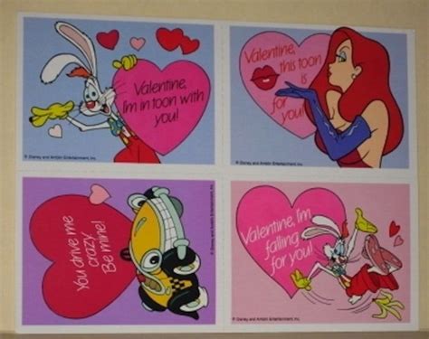 Awesome 90s Valentine S Day Cards That Ll Take You Back Jessica And Roger Rabbit Valentine