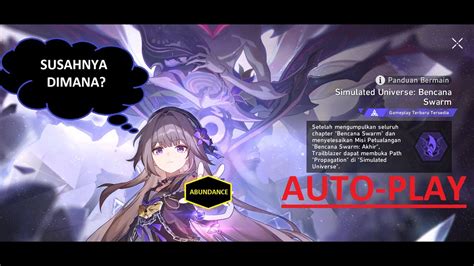 AUTOPLAY ABUNDANCE SIMULATED UNIVERSE SWARN DIFF 3 HONKAI STAR