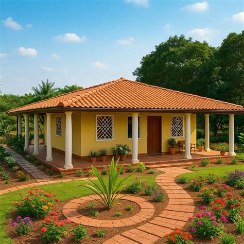Casa De Campo Pequena Com Varanda - Casa de Campo com Varanda | Casa de palets, Modelos de casas sencillas ...