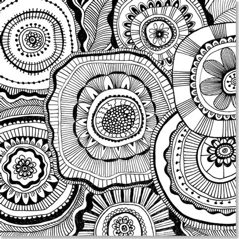 Pin on Floral Colouring Coloring Pages