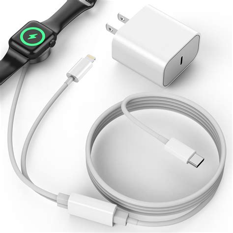 For Apple Watch Charger Upgraded 2 In 1 Usb C Magnetic