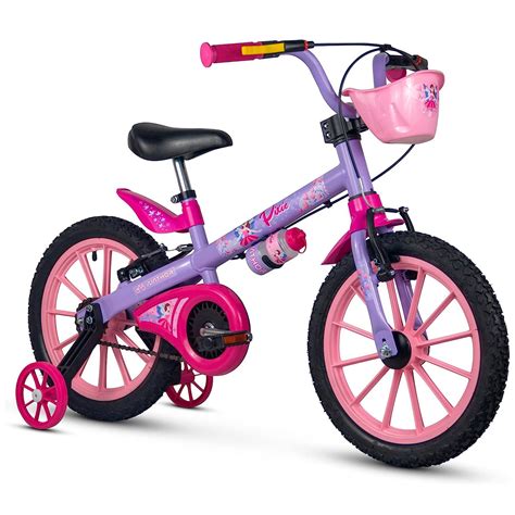 Bicicleta Infantil Aro Pixie Nathor Nathor Brinquedos Tropical Multiloja