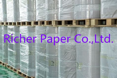 60GSM Food Grade Biodegradable White Kraft Paper For Paper Straw