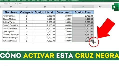 Cómo Arrastrar Una Fórmula En Excel