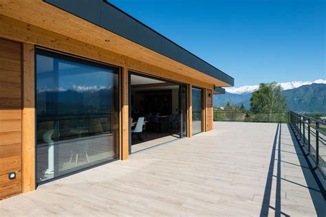 Maison Ossature Bois Poteau Poutre Sur St Pierre Dalbigny Vision