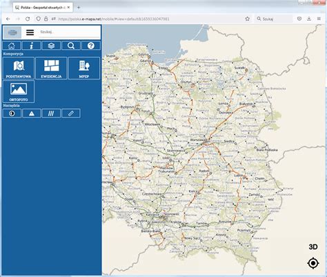 Mapa Polski Google Maps