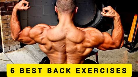 6 Exercises To Build Big Back Complete Back Workout Youtube