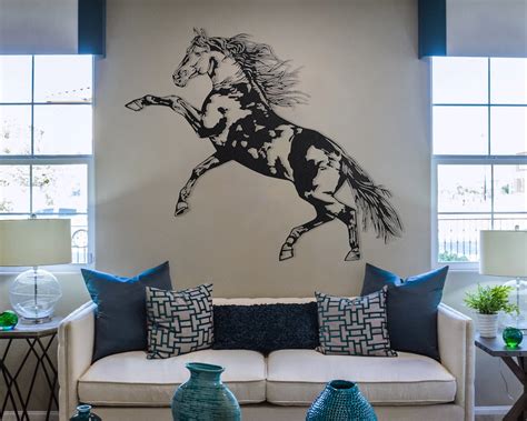 Tree Horse Metal Wall Decor, Horse Wall Art, Western Wall Decor, Horse ...