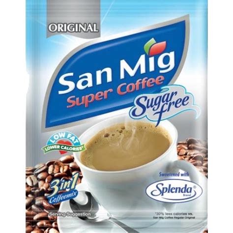 San Mig Super Coffee Original Sugar Free 3 In 1 Coffeemix