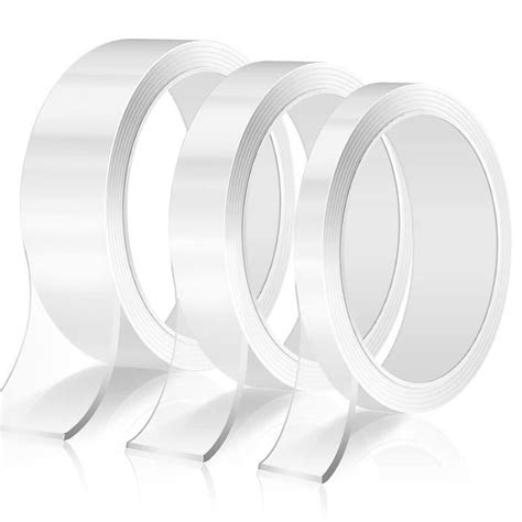 Rouleaux Ruban Adh Sif Double Face Extra Fort Transparent Nano Tape