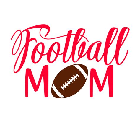 Football Mom American Football Fan Free Svg File Svg Heart