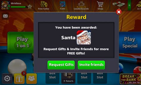 8 Ball Pool Rewards 25th December 2017 8 Ball Pool Gift