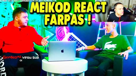 MEIKOD REAGINDO AS FARPAS DO RC E ALBARA YouTube