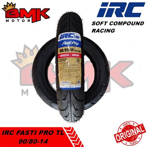 Jual Irc Ban Luar Fasti Pro Fasti 2 90 80 14 80 80 14 Tubeless Soft