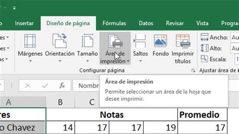 Como Imprimir Un Area Seleccionada De Excel Youtube