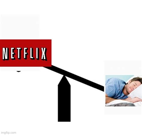 Netflix Or Sleep You Can Only Choose One Imgflip