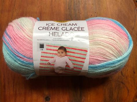 Lion Brand Ice Cream Yarn - Etsy