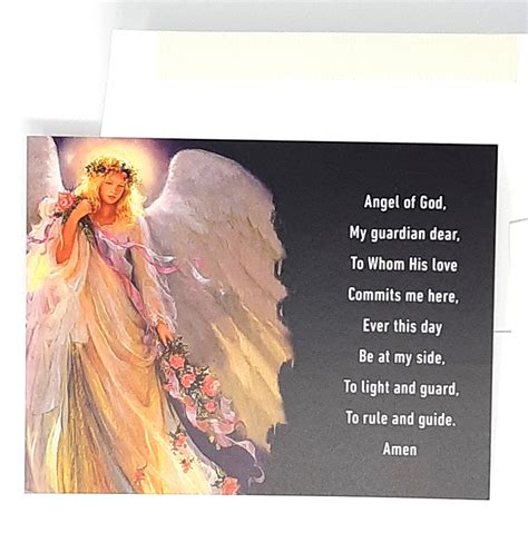 Printable Guardian Angel Prayer