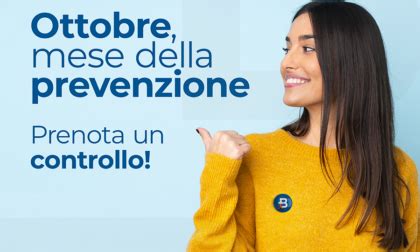 Ottobre Mese Della Prevenzione Prima Como