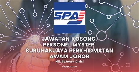 Jawatan Kosong Personel Mystep Suruhanjaya Perkhidmatan Awam Johor