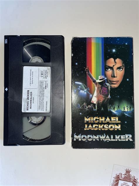 Michael Jackson Moonwalker VHS 1988 Rare HTF 80s 44744900936 EBay