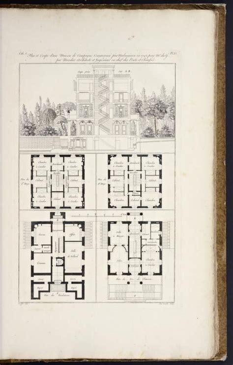 Recueil D Architecture Civile Contenant Les P How To Plan