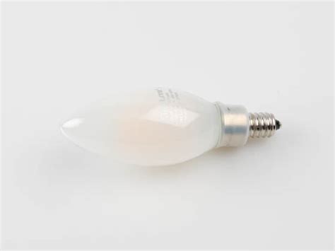 Maxlite Dimmable 4w 2700k B 10 Frosted Filament Led Bulb Enclosed And Wet Rated Ja8 Compliant