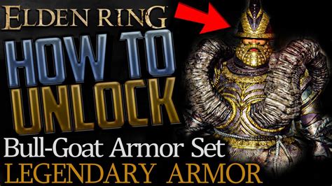 Elden Ring Where To Get Bull Goat Armor Set Best Poise Armor Youtube