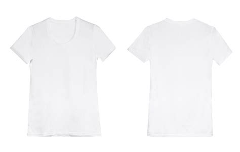 Camiseta Blanca De Mujer En La Percha Foto Premium