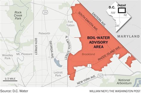 Northeast Dc Boil Water Advisory Extended Through At Least Sunday