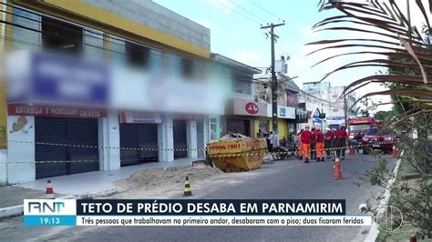 Piso De Pr Dio Comercial Desaba E Deixa Dois Feridos Na Grande Natal