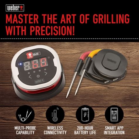 Weber IGrill 2 Bluetooth Connected Thermometer 1 Ct Kroger