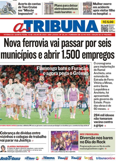 Capa A Tribuna Quarta De Maio De