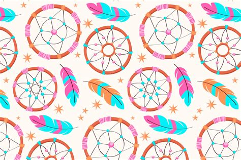 Free Vector | Boho pattern design