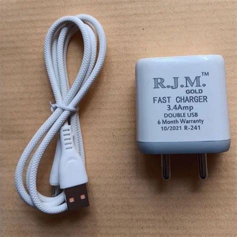 Ampere 3 4 A RJM Gold R241 Dual USB Charger At Rs 90 Piece In New