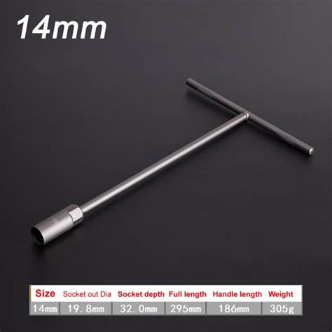 8mm-14mm T Type Universal Socket Wrench High Quality Steel Spanner Hand Tools For Auto Repair ...