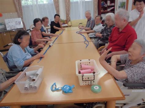 本日のレクは・・・ 八王子市の介護老人保健施設「ゆうむ」