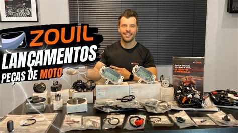 Peças para moto I Grandes lançamentos Zouil YouTube