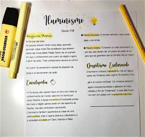 100 Mapas Mentais Sobre Iluminismo Study Maps