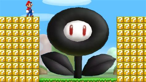 Can Mario Jump Over 999 Item Blocks And Press The Evil Fire Flower In