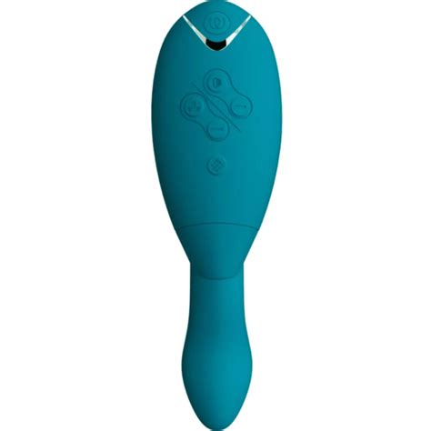 WOMANIZER DUO 2 ESTIMULADOR AZUL PETRÓLEO Seductime Sex Shop