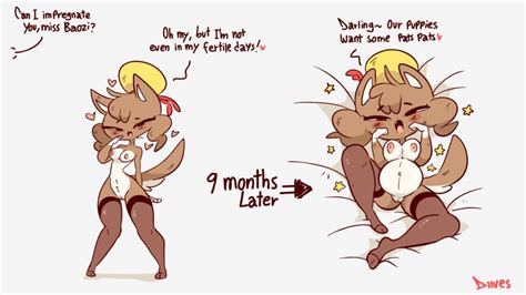 Rule 34 1girls Anthro Baozi Diives Before And After Before And During Pregnancy Blush Brown