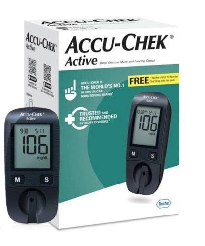 Accu Chek Active Blood Glucose Meter At Best Price In Ahmedabad