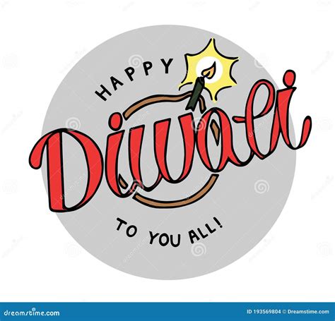 Divali Dipavali Deepavali Deepawali Diwali Letter Vector Ilustración