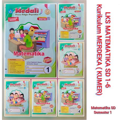 Jual Lks Matematika Sd Kelas Kurikulum Merdeka Kumer