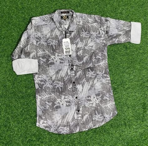 Men Cotton Printed Casual Shirts Full Sleeves At Rs 475 In Indore Id