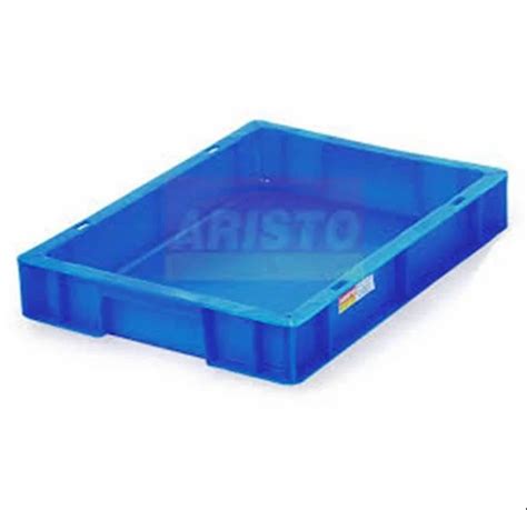 Blue Hdpe Nilkamal Plastic Crates For Industrial Outer Dimension