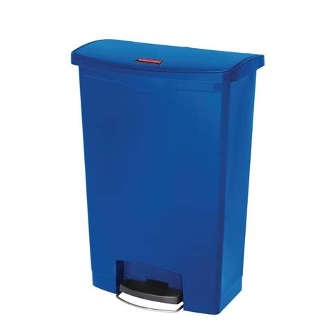 Papelera De Pedal De Litros Rubbermaid Slim Jim Rubbermaid Slim